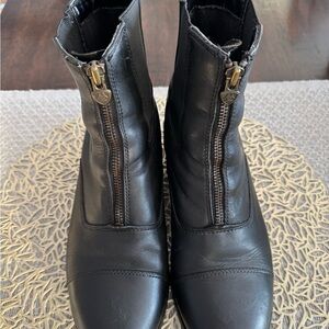 Ariat Heritage IV Zip Paddock Boots - Black Women’s Size 8.5